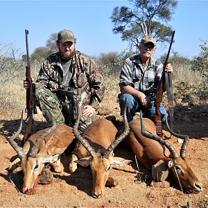 Hunt Impala in South Africa