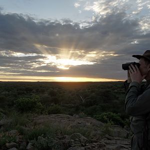 Glassing at our own Namibian Serengeti..