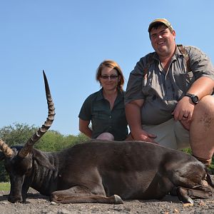 Black Impala Hunting in South Africa