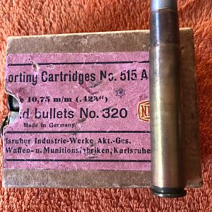 Bullets for Mauser 1871 , 11.15 x 60 Rifle