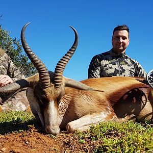 Copper Springbok Bow Hunting in South Africa