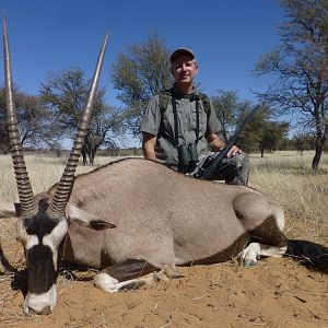 Hunt Gemsbok Namibia