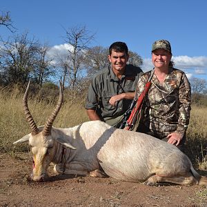 Hunt White Blesbok in South Africa