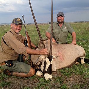 South Africa Hunting Gemsbok