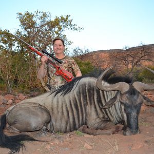 Hunt Blue WIldebeest in South Africa