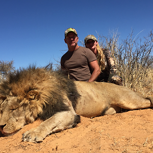 South Africa Hunt Lion