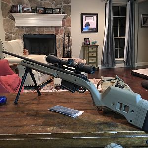 30-06 Rifle with Remington 700 Action and Magpul stock