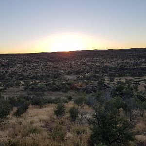 Sunset Namibia