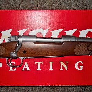 SS walnut .270 Rifle