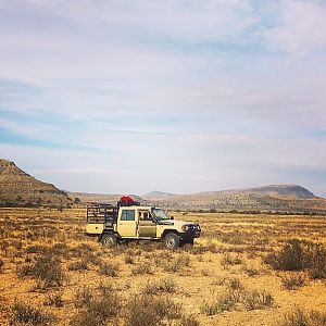 Hunting in the Karoo South Africa