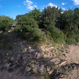 Aerial View of Chishakwe Camp