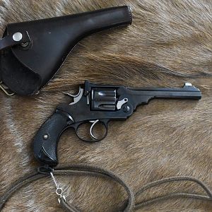 Webley "WG" Revolver chambered to 45 auto rim