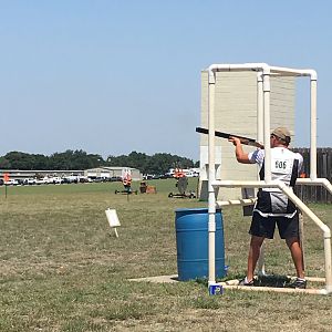 Gizmo Jr at Texas state shoot