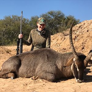 Hunting Waterbuck South Africa