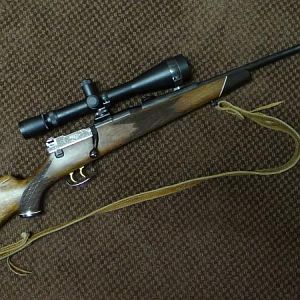Mauser 66 S Rifle in 6,5x68 with a Leupold 8,5-25x50 scope