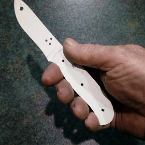 Mini Skinner Knife making process