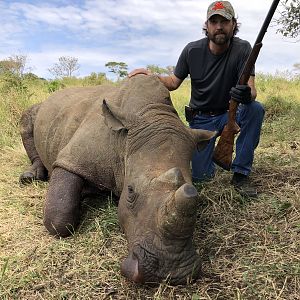 Hunting White Rhino in South Africa