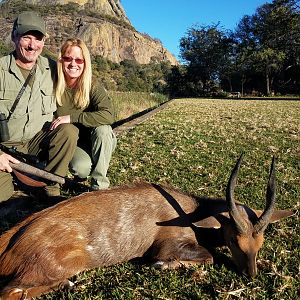 Hunt 13.5” Inch Bushbuck in Zimbabwe