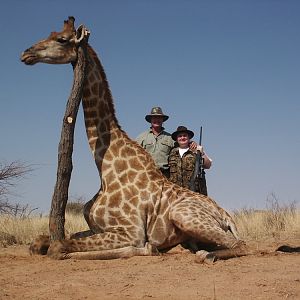 South Africa Hunt Giraffe