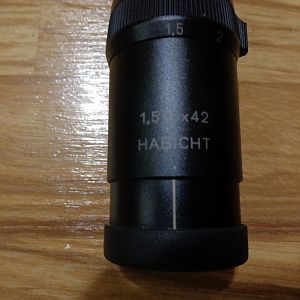 Swarovski PH 1.5-6x42 Scope With 4A Reticle