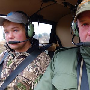 Managing the wildlife with helicopter