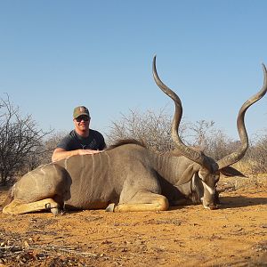 57 3/4 inch Greater Kudu Namibia