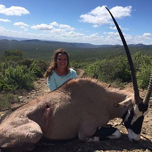 Hunting Gemsbok South Africa