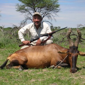 Hunting Hartebeest in Namibia