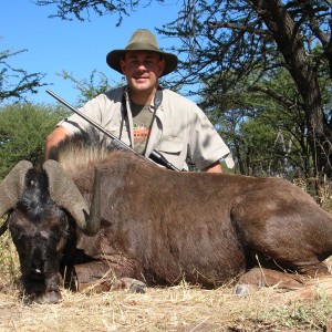 Hunting Black Wildebeest in Namibia