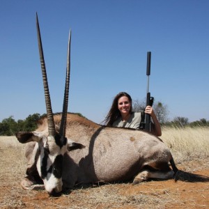 Wife's first big game animal ever... South Africa