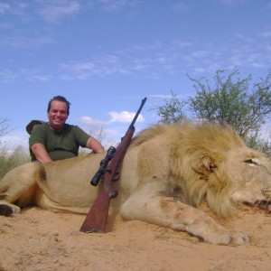 Hunting Lion in South Africa