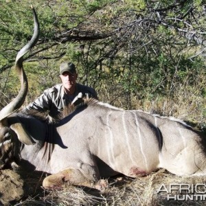 Kudu hunt in Namibia