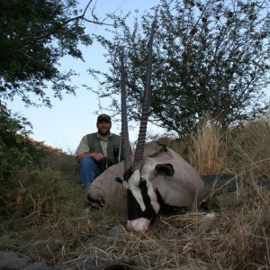 Gemsbok hunt in Namibia
