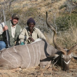 Kudu hunt in Namibia