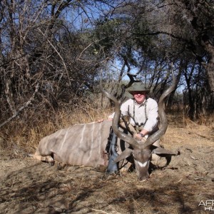 Greater Kudu hunted in Namibia
