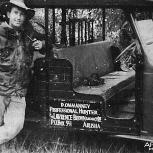 David Ommanney, Professional Hunter, 1957