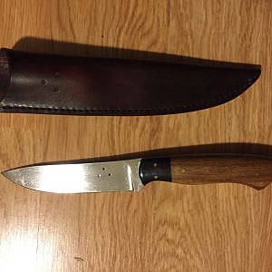 Knife received from Von Gruff