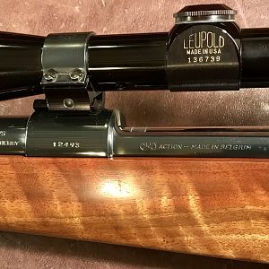 Custom Rifle with Mauser style action