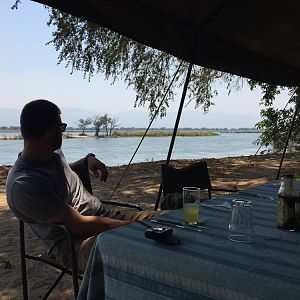 Lunch at camp