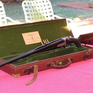 .350 no2 Rigby Double Rifle