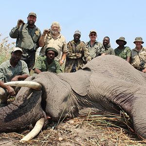 Namibia Hunting Elephant