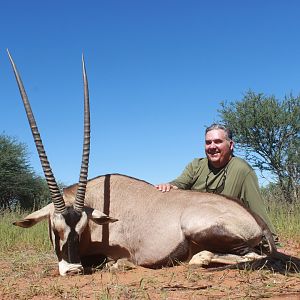 Hunt Gemsbok in Namibia