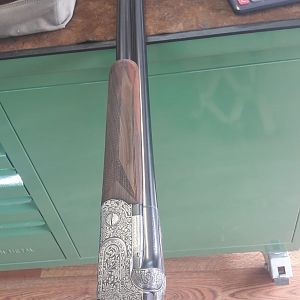 Hand made Double barrel set Baretta shotgun