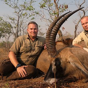 Hunting 28,5" Inch Roan in Zambia