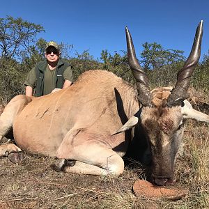 Hunt Eland in South Africa