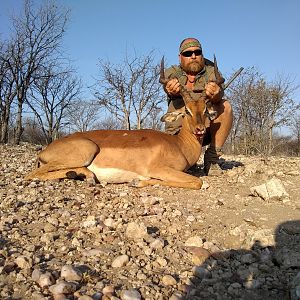 Hunt Impala in Namibia