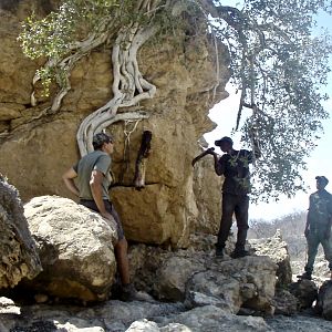 Baiting in Leopard Canyon