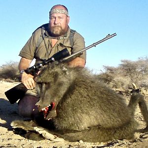 Hunt Baboon in Namibia