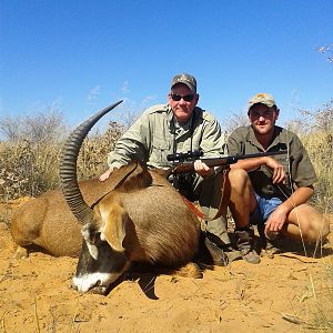 Hunting Roan in Namibia