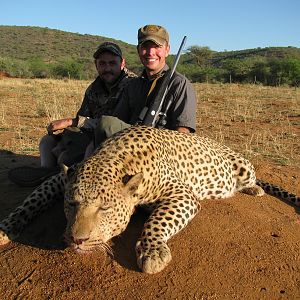 Namibia Hunt Leopard